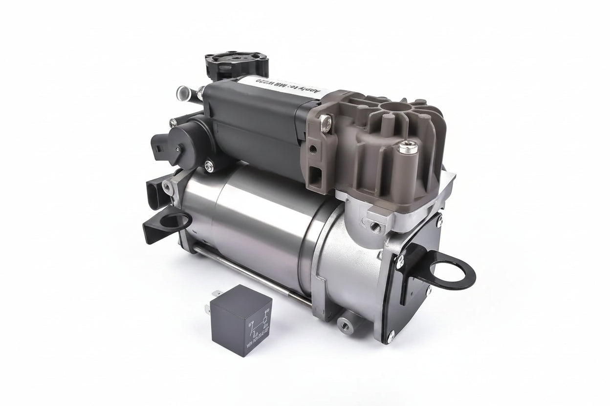 NEW W219 W220 W211 A2203200104 AIRMATIC SUSPENSION COMPRESSOR PUMP
