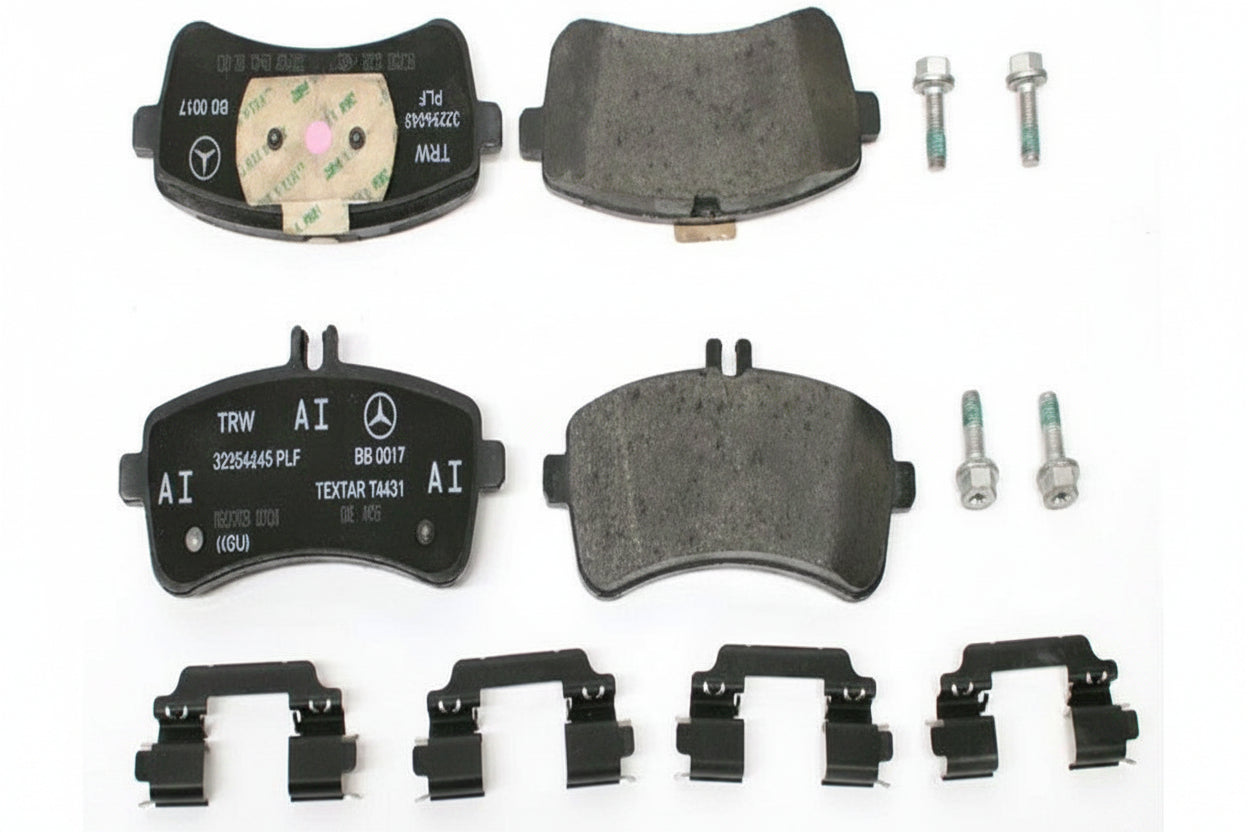 NEW W205 W222 A0004203700 REAR DISC BRAKE PADS